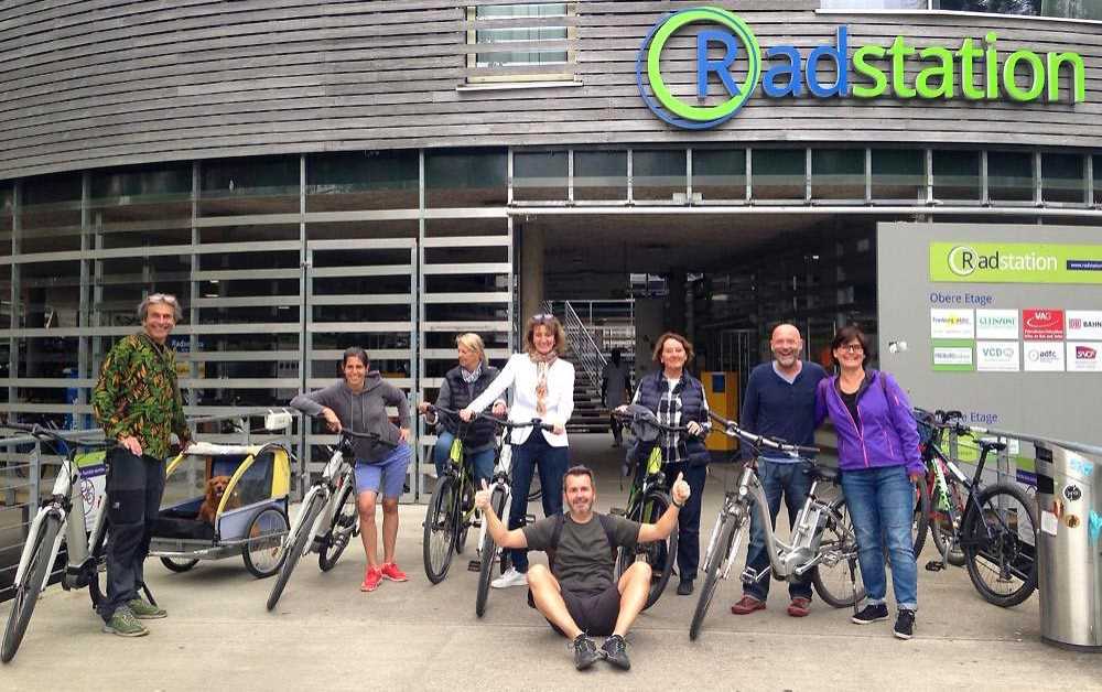 E-Bike Panorama Stadtführung Rundfahrt durch Freiburg