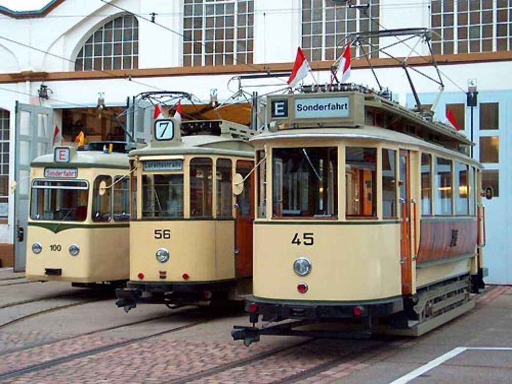 Historische Straßenbahnfahrt